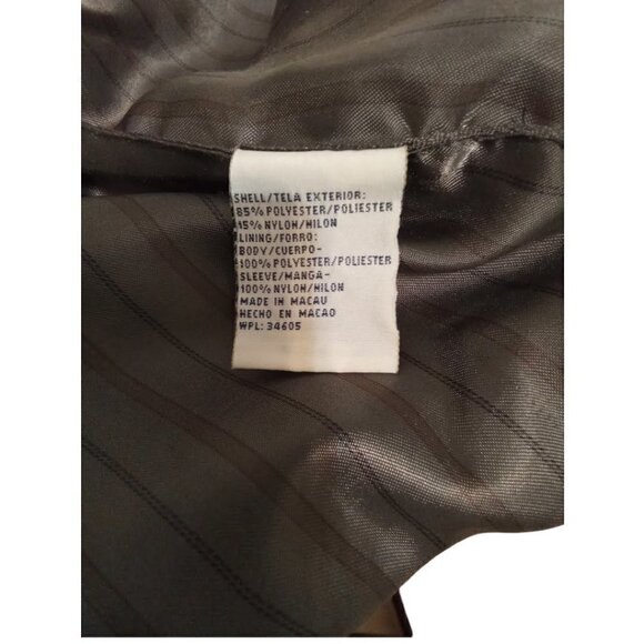 ABERDEEN Collection Vintage Black Zip Front Members Only Jacket Sz XXL - Picture 8 of 10